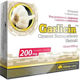 Натуральна добавка Olimp Garlicin, 30 капсул