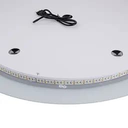 Дзеркало Qtap Taurus R800 з LED-підсвічуванням Touch, з антизапотіванням, з димером температури кольору (3000-6500K) QT2478R807 - мініатюра 7