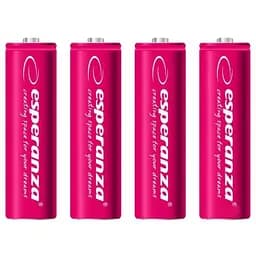 Акумулятор Esperanza AAA 1000mAh Ni-MH * 4 red (EZA102R)