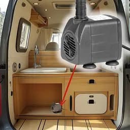 Помпа підйомна Kruger Meier HydroSpark 1250 - міні насос 12V, 1000 л/год - мініатюра 5