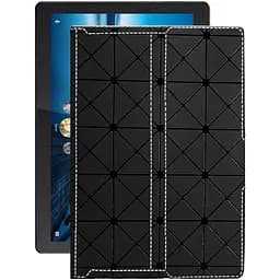 Чохол StatusCASE з екошкіри для планшету Lenovo Tab M10 X605L LTE Чорний ромб