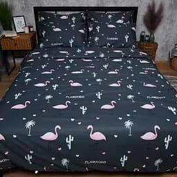 Підковдра Moon&Star Satin Elite Flamingo Євро 200x220 см - мініатюра 2
