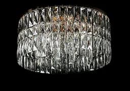 Кришталева люстра Splendid Ray LGH90344/7 (FGD) стельова люстра в золоті з кришталевими підвісами
