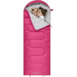 Спальний мішок KingCamp Oasis 250S Comf +12°C / Lim +7°C / Extr -3°C Rosered - мініатюра 2