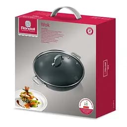 Сковорода Rondell Espad Wok, з кришкою, 32 см (5551201) - мініатюра 2
