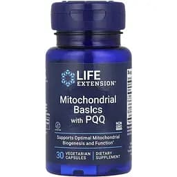 Пирролохинолинхинон с PQQ Life Extension Mitochondrial Basics with PQQ 30 капсул