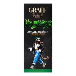 Уцінка. Чай зелений байховий Graff Osmanthus Sweet Hugs 30 г (20 шт. х 1.5 г) - мініатюра 2