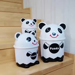 Відро для сміття MBM My Home з кришкою 7 л біле (BIN-07 7L WHITE) - мініатюра 5