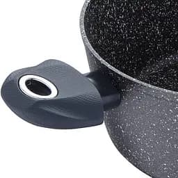 Каструля Bergner з кришкою 3.1 л 22х10 см чорна (BG-32021-MBG) - мініатюра 2