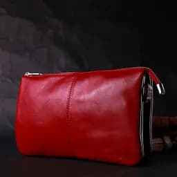 Шкіряна жіноча сумка Grande Pelle 26х15.5х3 см sum0023602 - мініатюра 9