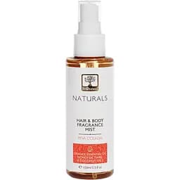Мист BIOselect Hair and Body Fragrance Mist Pina Colada Orange Essential Oil Mono De Tiare & Coconut Oils для тела и волос 100 мл
