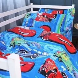 Підковдра MirSon Бязь Kids Time 17-0686 Lightning McQueen 110х140 см червоно-синя (2200010434897) - мініатюра 6