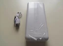 Універсальна мобільна батарея Powerbank Reinston EPB028 20000mAh (port USB-C) Білий - мініатюра 10