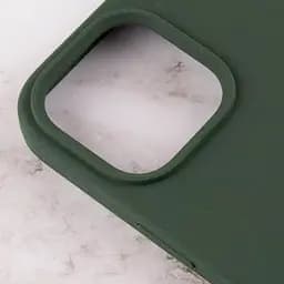 Чохол Silicone Case для Apple iPhone 15 Pro Cyprus Green AA [92753] - мініатюра 3