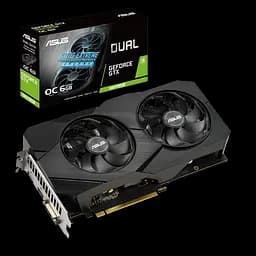 Видеокарта GeForce GTX 1660 Super 6GB Asus Dual EVO OC (DUAL-GTX1660S-O6G-EVO) Б/У