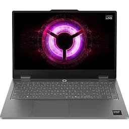 Ігровий ноутбук LENOVO LOQ Essential 15ARP11, AMD Ryzen 7 170 до 4.75 ГГц, 15.6-дюймовий Full HD, 16 ГБ, SSD 512 ГБ, NVIDIA GeForce RTX 5050 8 ГБ, Free DOS