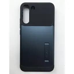 Оригінальний чохол із підставкою Spigen Slim Armor для Samsung Galaxy S22 Plus (6.6") Slate (ACS03978) - мініатюра 3