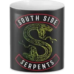Кухоль GeekLand Riverdale Рівердейл south side serpents логотип 02.02.553 330 мл білий