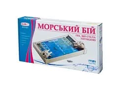 Настільна гра "Морський бій" 1234 COLOR PLAST, в коробці (4820173521234)