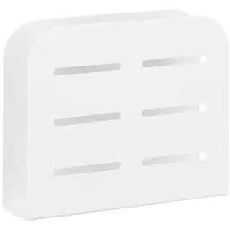 Салфетница Ardesto Midori 15х4х12.5см, метал, біла (AR0910W)
