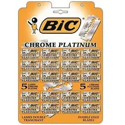 Змінні леза BIC Chrome Platinum, 20 уп. 5 шт.