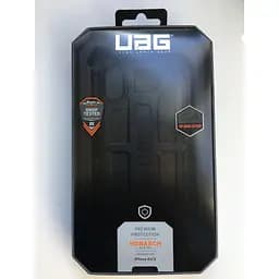 Оригінальний протиударний чохол UAG Monarch для iPhone X/XS/10 Black (IPHX-M-BLK) - мініатюра 2