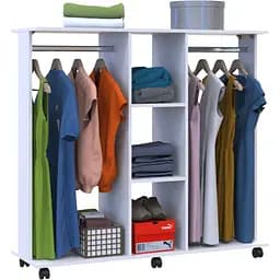 Гардеробна стійка Doros Д3 130x40.6x121 біла (41510082)