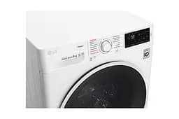 Пральна машина LG з фронтальним завантаженням F0J6NS0W, 6кг, 1000, A+++, Пар, глибина 45см, Дисплей, Інвертор, Білий (F0J6NS0W) - мініатюра 8