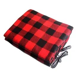 Электропростынь питание от прикуривателя Voltronic 12V, 150х110 см, Black-Red