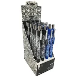 Ручка масляна автоматична "Smooth writing" Vinson 103 Синій (6948910001035)(SC)