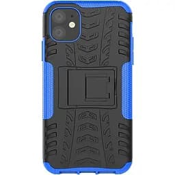 Чохол-накладка Toto Dazzle Kickstand 2 in 1 Case Apple iPhone 11 Blue