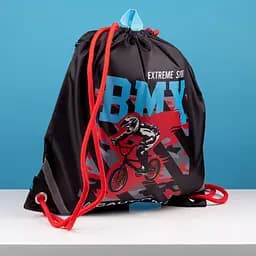 Сумка для взуття Yes SB-10 BMX чорна (533459) - мініатюра 3
