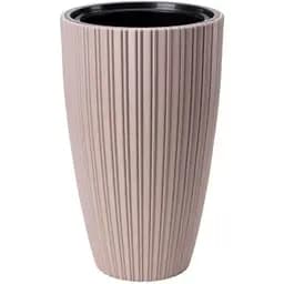 Горщик для квітів Form-Plastic Міка слім-30 5.5 л бежевий (5100-051)