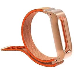 Нейлоновый ремешок Primo для фитнес-браслета Xiaomi Mi Band 2 Orange