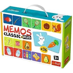 Настільна гра Trefl Мемо Класичні. Логіка (Memos Classic+ Logika) (02272)