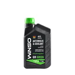 Антифриз Winso Antifreeze & Coolant Green -40°C зелений G11, 1 кг (880960) - мініатюра 2