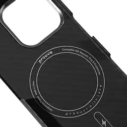 Чохол Proove Carbon Slim with Magnetic Ring для Apple iPhone 17 Pro Max Black (PCCSIP17PM02) [161285] - мініатюра 3