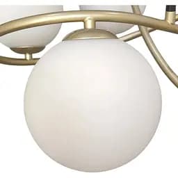 Люстра Brille молекула підвісна BR-01 698S/6 G9 GD+WT - мініатюра 3
