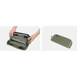 Стілець складаний Naturehike CNK2550JJ011, алюміній, оливковий - мініатюра 3