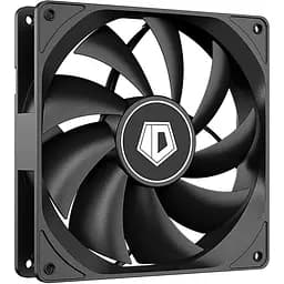 Вентилятор ID-Cooling FL-12025K, 120 x 120 x 25мм, 3-pin, черный (FL-12025K)