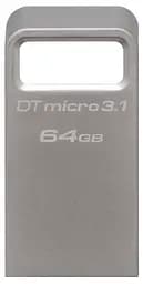 Накопитель 64GB USB 3.2 Type-A Gen1 DT Micro R200MB/s Kingston teh0013405