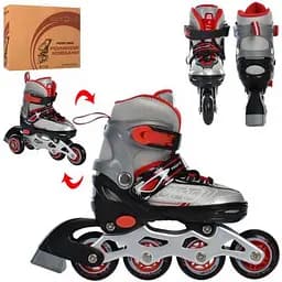 Ролики раздвижные Profi A4147-XS-R размер(27-30)