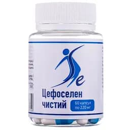 Диетическая добавка Цефоселен чистый 220 мг 60 капсул