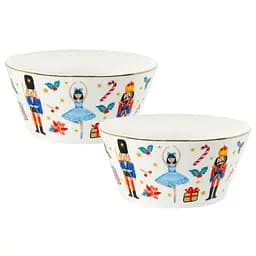 Набор Lefard White Christmas 2 салатника 14 см (922-101)