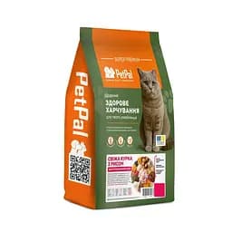 Сухой корм PetPal для взрослых стерилизованных кошек с курицей и рисом, 3,5 кг