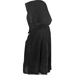 Плащ Черный бархат короткий