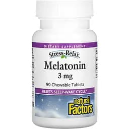 Натуральна добавка Mason Natural Melatonin 3 mg 60 таблеток