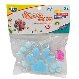 Антистрес Сквіш "М'які котячі лапки" Kids Team CKS-FB-60971_3 блакитна