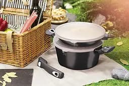 Набір посуду із 13 предметів Berlinger Haus Carbon Pro Edition (BH-7059) - мініатюра 8
