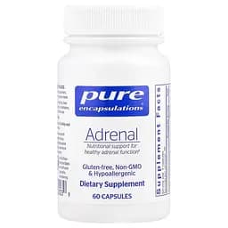Харчова добавка для підтримки надниркових залоз Pure Encapsulations Adrenal 60 капсул